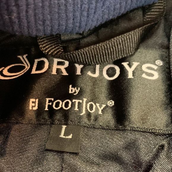 DryJoy by FootJoy Blue Pullover Jacket - Picture 9 of 9